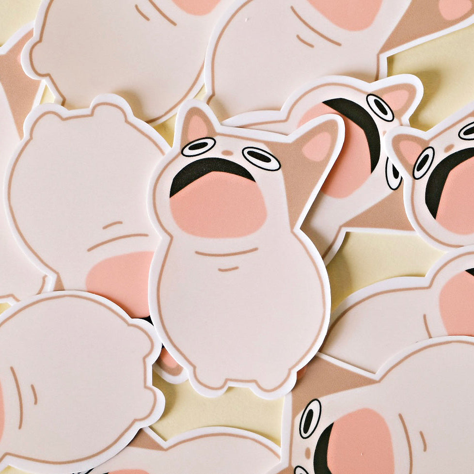 pop pop cat sticker